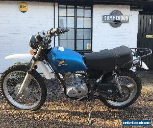 Honda XL 250 Barn Find Restoration Project Spares or Repair  Classic