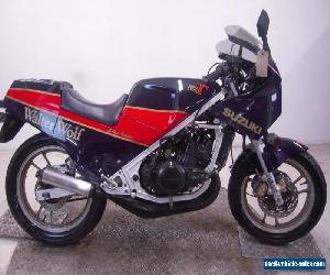 1986 Suzuki RG250 Gamma Walter Wolf Unregistered Jap Import Classic Restoration 