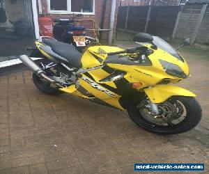 2001 HONDA CBR 600 F YELLOW