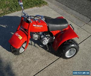 honda atc 3 wheeler motorbike 1978  big red pocketbike thumpstar clasic