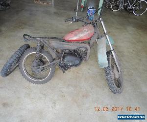 Yamaha MX100 trail bike project or parts no reserve.