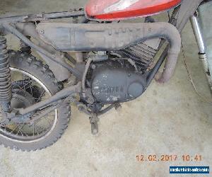 Yamaha MX100 trail bike project or parts no reserve.