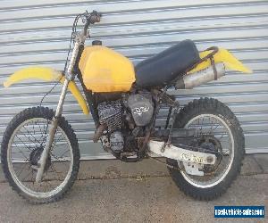 PE 175 Suzuki 1982 vintage enduro not RM CR  as found new top end supposedly