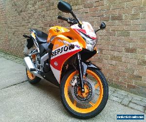 HONDA CBR 125R REPSOL, 65 REG, LADY OWNER 