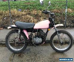 Kawasaki KV100 1976 G4 vintage trail enduro bike motorcycle collector project for Sale