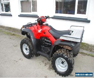 Honda TRX420FMA, 2010, 2346hrs. ATV QUAD