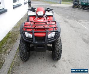 Honda TRX420FMA, 2010, 2346hrs. ATV QUAD