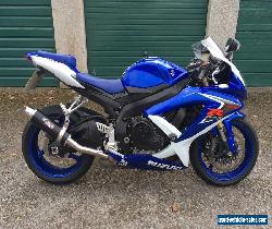 2008 SUZUKI GSXR 600 K8 BLUE, PowerTech exhaust, Scottoiler, Service History A+ for Sale