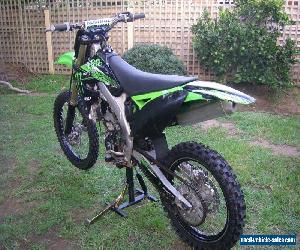 kx250f comes with soft drop stand! 2012 and manual. for Sale