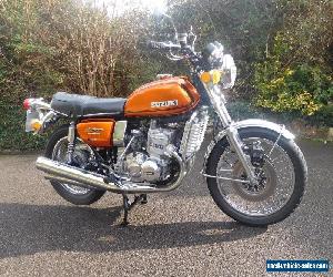 Beautifully restored 1974 Suzuki GT750L with just 11,400 original miles for Sale