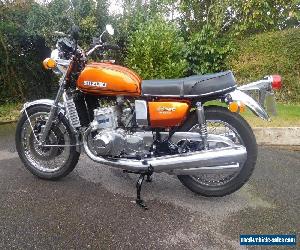 Beautifully restored 1974 Suzuki GT750L with just 11,400 original miles