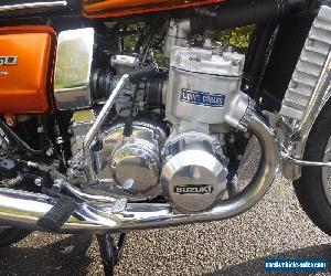 Beautifully restored 1974 Suzuki GT750L with just 11,400 original miles