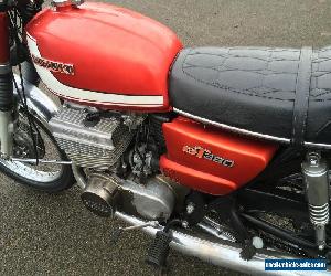 SUZUKI GT 380 j, TAX EXEMPT. LOVELY ORIGINAL PATINA.