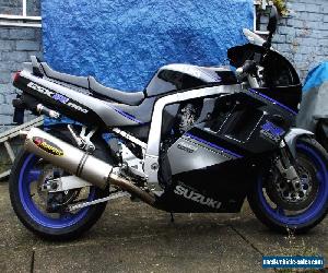 suzuki Gsxr 1100 m fitted with full titanium akropovic exhaust system