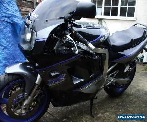 suzuki Gsxr 1100 m fitted with full titanium akropovic exhaust system