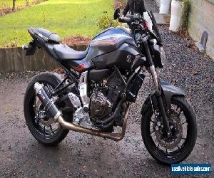 yamaha mt07 2014