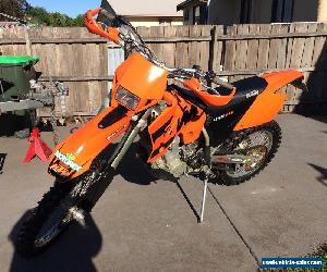 KTM 450 EXC 2004 MOTORBIKE, REC REGO. VERY GOOD CONDITION, 3323 Kms 