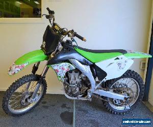 KAWASAKI KX450F 2006 450cc GREEN DIRT BIKE #244405