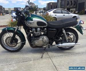 TRIUMPH BONNEVILLE 01/2002 MODEL 48505KMS PROJECT MAKE AN OFFER  