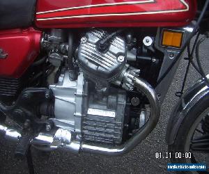 Honda CX500 1982. Replacement rebuilt engine installed