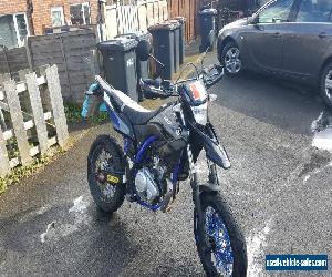 Yamaha WR125x 2014 SuperMoto Black & Blue 2556 miles * Long MOT