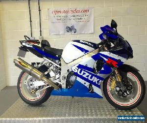 SUZUKI GSXR1000-K1 GSX-R 2002 BLUE/WHITE, 1 OWNER FROM NEW