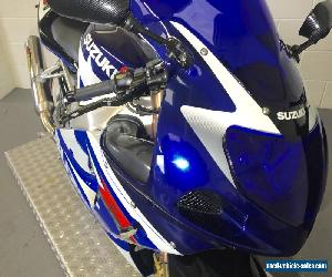 SUZUKI GSXR1000-K1 GSX-R 2002 BLUE/WHITE, 1 OWNER FROM NEW