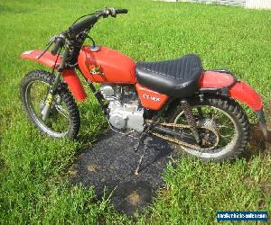 Honda xl motorcycle for restoration