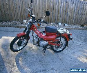  BIKE HONDA CT110 1998 MODEL