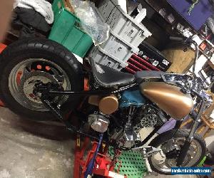 Harley Davidson rigid bobber chopper project
