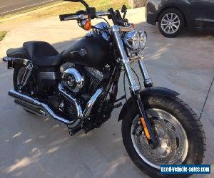 Harley Davidson 2012 Fatbob Matt Black under 300kms