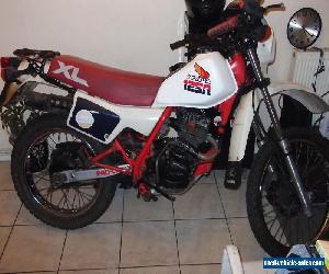 1986 HONDA XL125RF WHITE