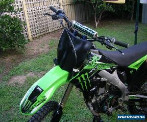 kx250f comes with soft drop stand! 2012 and manual.