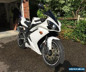 2008 YAMAHA YZF R1 08 WHITE/BLACK