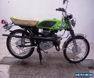 1970 Suzuki T125 II Blazer Unregistered US Import Barn Find Classic Restoration 