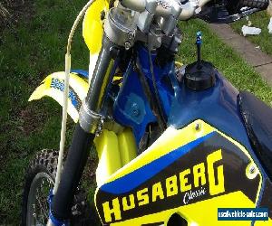 HUSABERG FE600e 1998 Electric start ,1 owner from new  BLUE/YELLOW