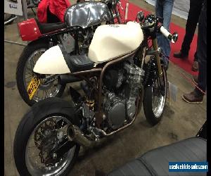 Suzuki HUC 600 Cafe Racer (Norton featherbed type frame)Hard Up Custom