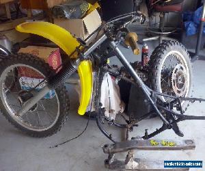 SUZUKI RM125 RM125X 1981 complete & dismantled suit restore RARE RM125Z?