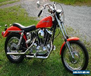 1972 HARLEY DAVIDSON SPORTSTER IRONHEAD NOT SUPERGLIDE  PANHEAD FLH 