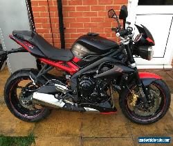 2016 TRIUMPH STREET TRIPLE DARK LTD EDITION ONLY 110 MILES 675cc STUNNING  for Sale