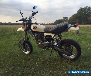 1977 XT500 YAMAHA  WHITE/BLACK