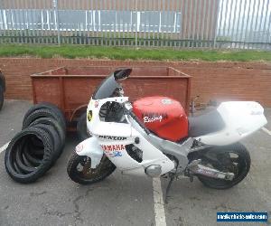 YAMAHA FZR600 FZR600R 15437 MPH 4JH MODEL TRACK BIKE TRAILOR CHEAP STARTER 1996