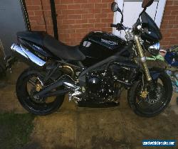 2009 TRIUMPH STREET TRIPLE 675 CHEAPEST ON EBAY, FANTASTIC BIKE GLOSS BLACK for Sale