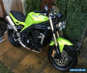 2007 TRIUMPH SPEED TRIPLE 1050 CHEAPEST ON EBAY, FANTASTIC BIKE LIME GREEN