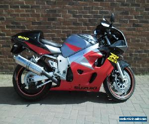 SUZUKI GSXR600 SRAD V 12 MONTHS MOT 27884  MILES GSXR 600 1997 97 