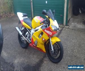 2002 YAMAHA R6 YELLOW/RED