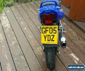 suzuki gsf bandit 600 blue 2005