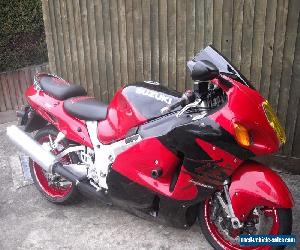 SUZUKI HAYABUSA W REG UNRESTRICTED IMMACULATE CONDITION RED/BLACK 