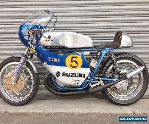 SUZUKI 500 TITAN TWIN CLASSIC RACE BIKE. DRUM BRAKES, HAGON SHOCKS RACE IGNITION