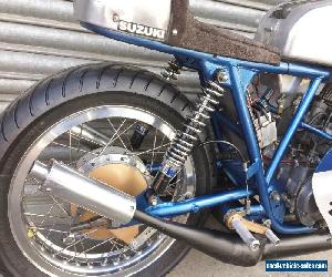 SUZUKI 500 TITAN TWIN CLASSIC RACE BIKE. DRUM BRAKES, HAGON SHOCKS RACE IGNITION